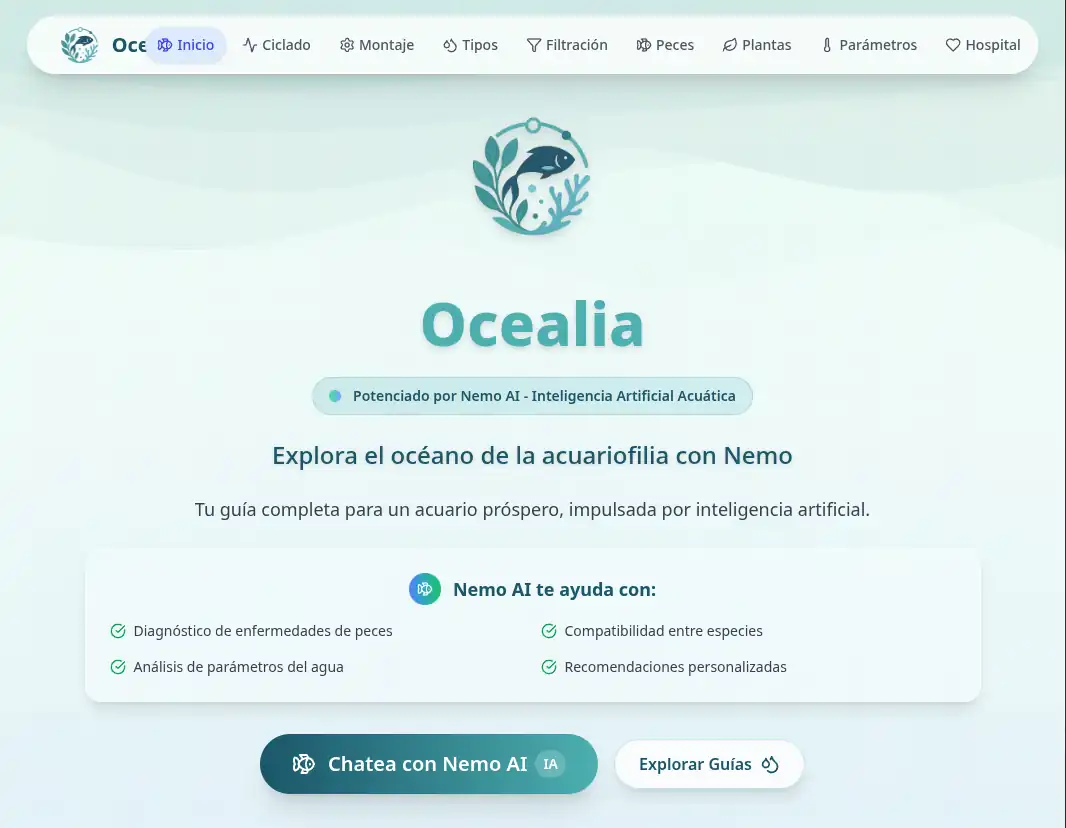 Ocealia - Acuariofilia Educativa